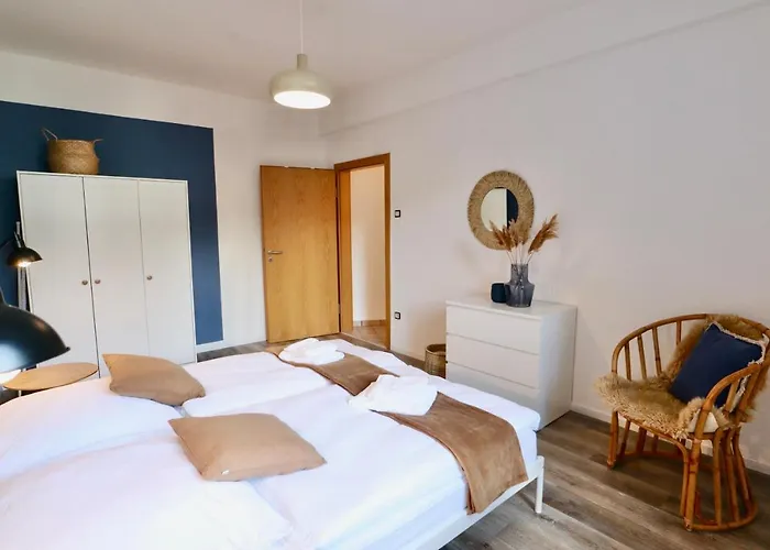 Appartement Boho - Messe I Klinikum I Balkon